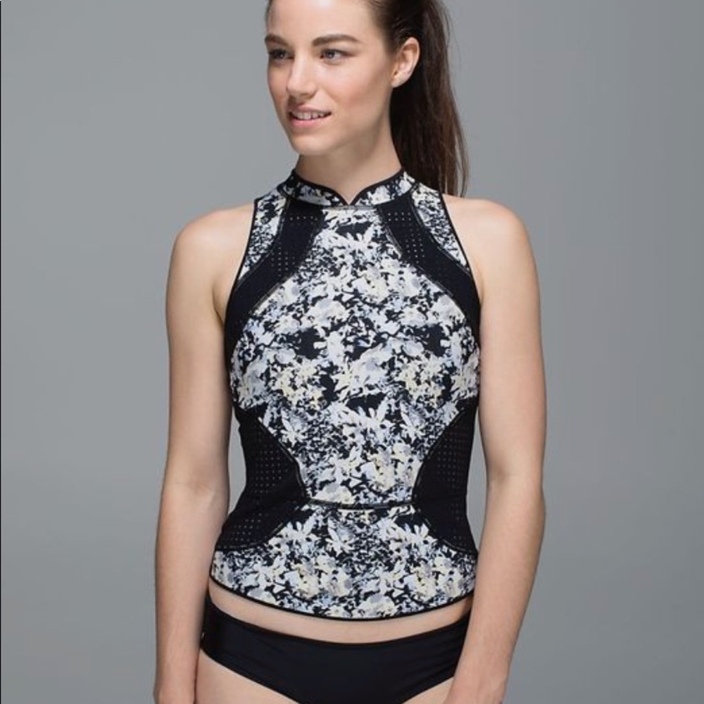 Lululemon Water: Salty Swim Sleeveless Rashie NWOT